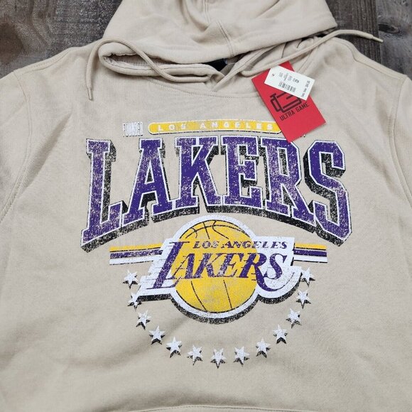 Mens LA Lakers size XL Ultra Game NBA Pullover Hoodie Hooded Sweatshirt - Picture 3 of 10